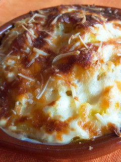 Una foto de Patatas francesas (papas con huevo al horno)