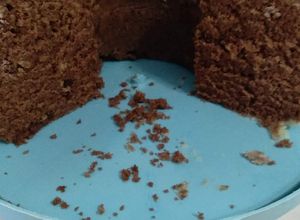 Una foto de Torta de chocolate en microondas en 8 minutos 🙌