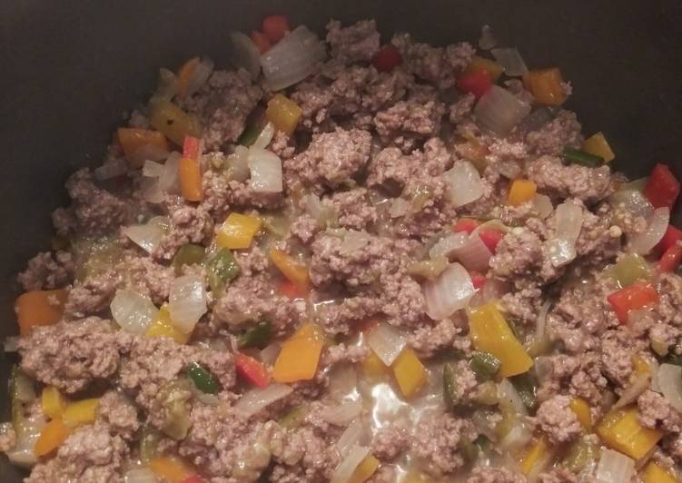 Steps to Prepare Delicious Taco meat