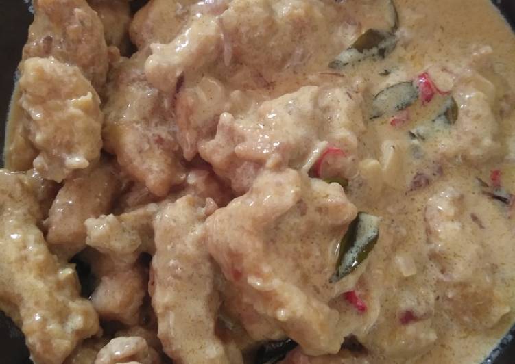 Cara mudah Membuat Ayam butter susu, Anti Gagal