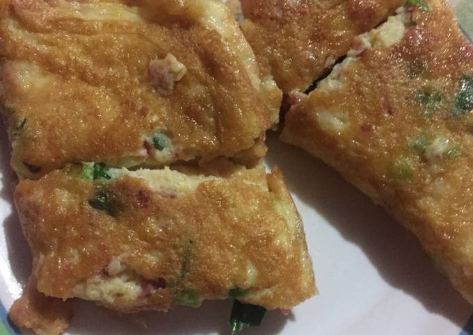 Resep Omelete Telur Kornet Oleh Gita Cinthya Futri Cookpad