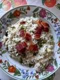 Creamy Risotto with Asparagus and Crispy Pancetta