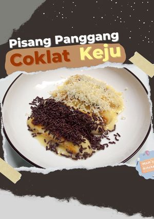 Foto resep Pisang Panggang Coklat Keju (Teflon)