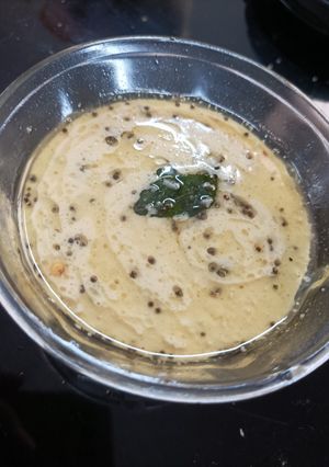 A picture of Coconut chutney.