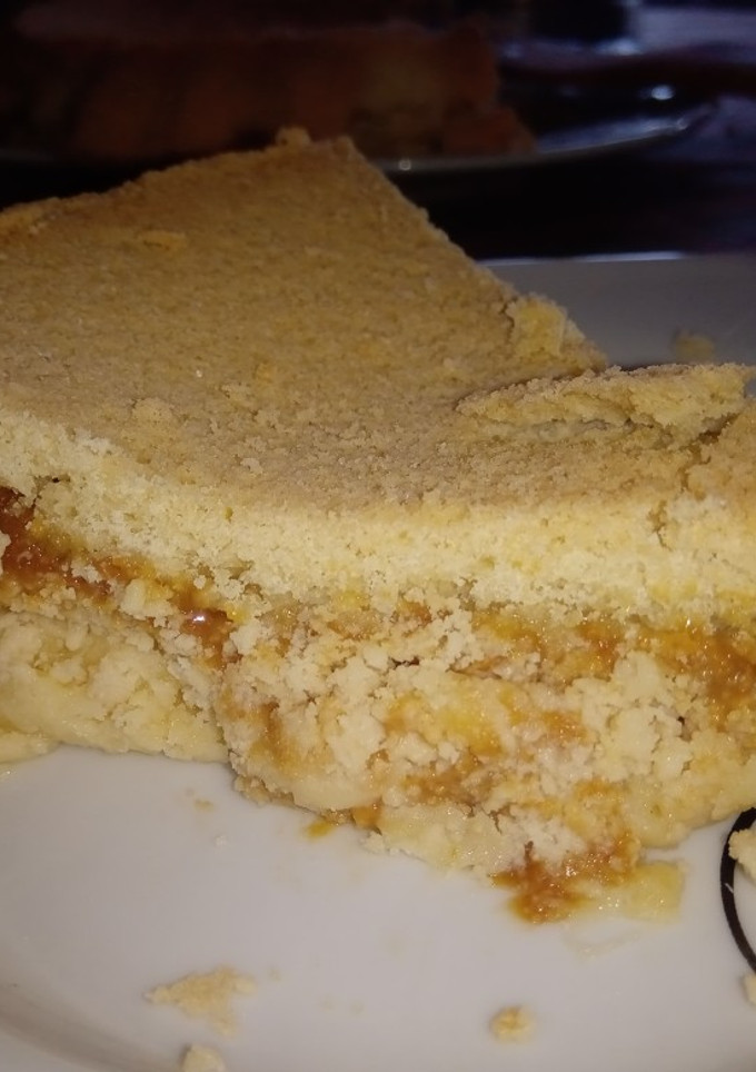 Una foto de Tarta de Ricota y Dulce de leche