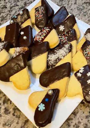 Une photo de 🎉🎁biscuits de Noël 🎄 facile👨‍🍳🍁🥣