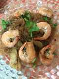 กุ้งอบวุ้นเส้น