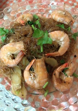 รูปของ กุ้งอบวุ้นเส้น