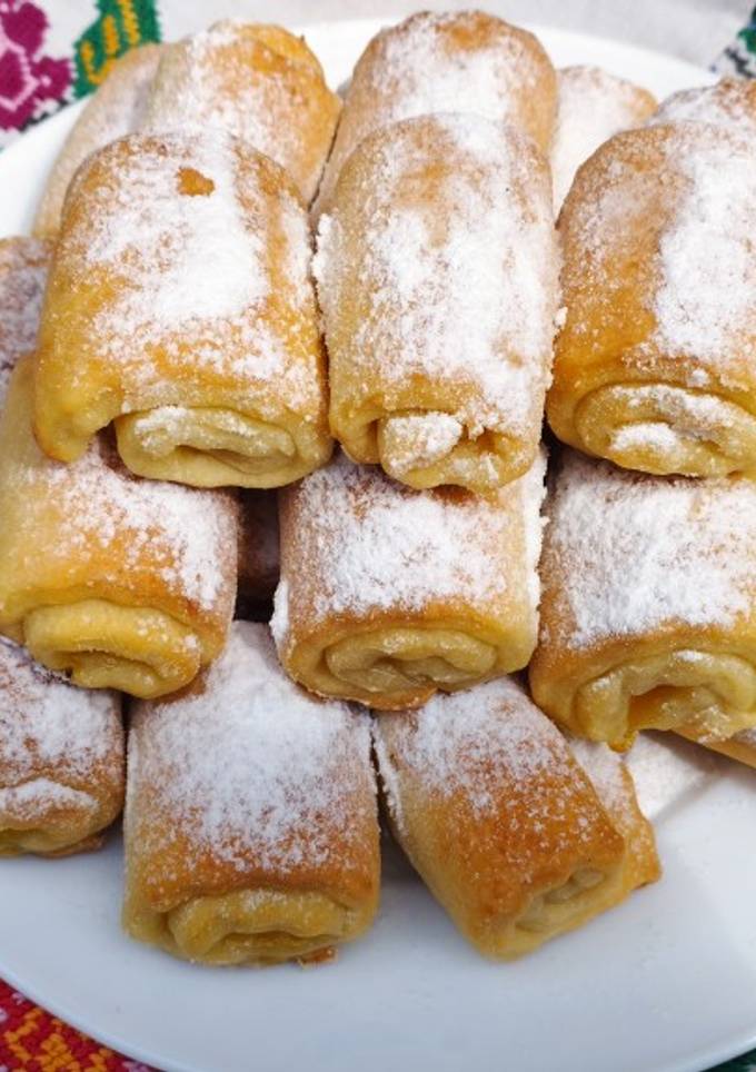 Печиво сирне з персиком 🍑