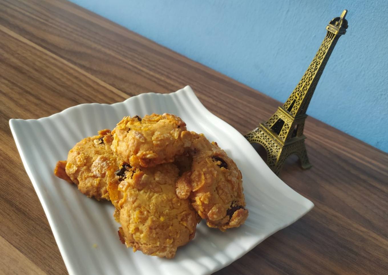 Raisin Cornflakes Cookies