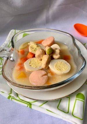 Foto resep Sup Krim + sayur Mpasi 15+