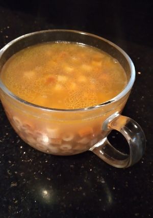 صورة لوصفة شوربة مكرونة