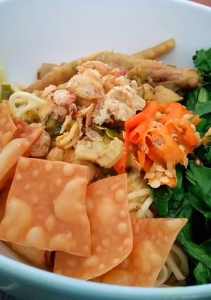 Foto resep Mi Ayam Ceker Pangsit Homemade