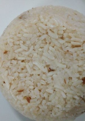 A picture of Cumin rice.