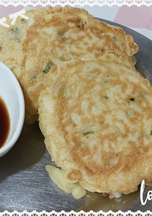 簡單蘿蔔絲煎餅 的食譜成品照片