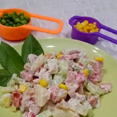 A picture of Colourful salad.