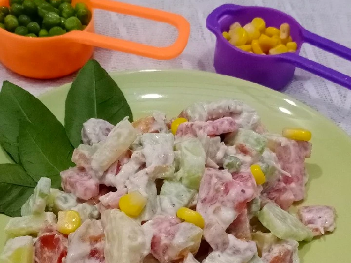 Recipe Colourful salad the Can Spoil the Tongue Appealing