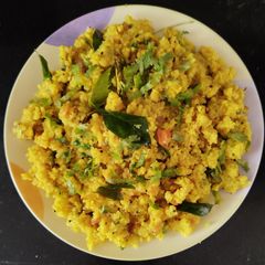 A picture of Little millet lemon rice.
