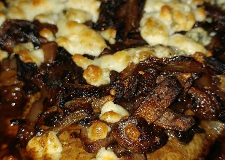 Recipe of Award-winning Marsala Blue Cheese Steak