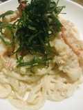 Mì Udon sốt mentaiko