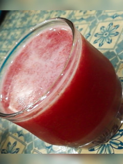 A picture of Strawberry juice.