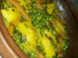 طاجين مغربي بالخضار