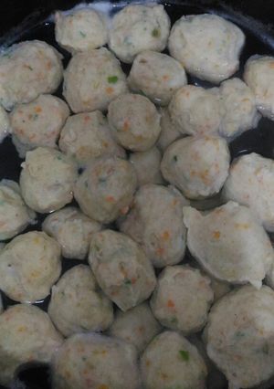 Foto resep Bakso ayam wortel mantul