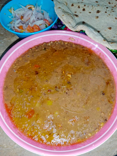 A picture of Sabut Moong daal.