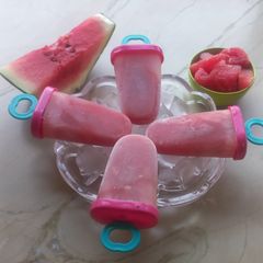 A picture of Watermelon Popsicles 🍉.