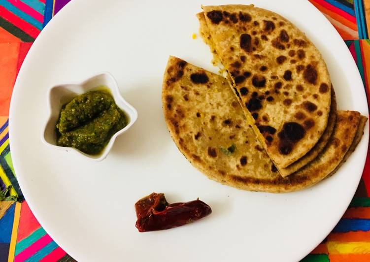 Chana daal ke parathe