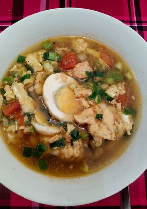 Foto resep Sup telur tomat