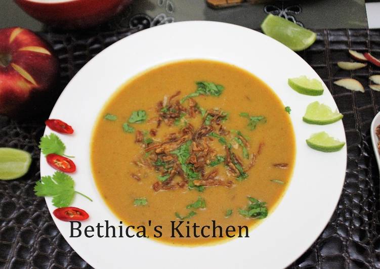 Award-winning Mulligatawny soup