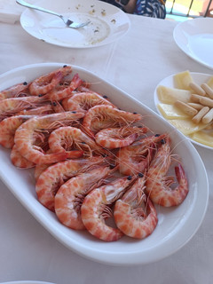 Una foto de Langostinos cocidos (San Lucar de Barrameda)