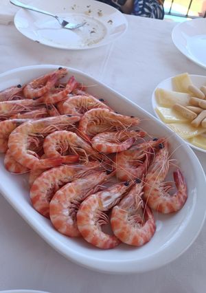 Una foto de Langostinos cocidos (San Lucar de Barrameda)
