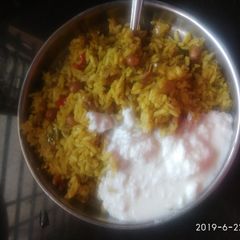 Churmure or murmure ki sushala A picture of Churmure or murmure ki sushala.
