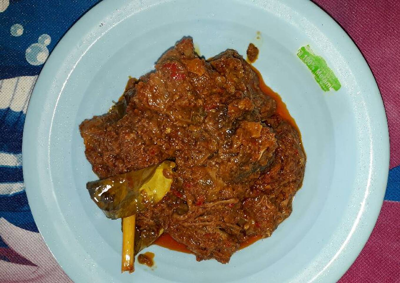 Rendang Daging sapi