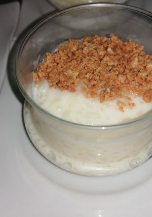Une photo de Riz au lait