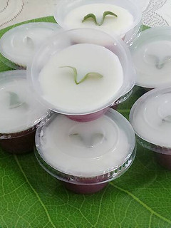Foto resep PUDING SUSU UBI UNGU mini 🍮🍮