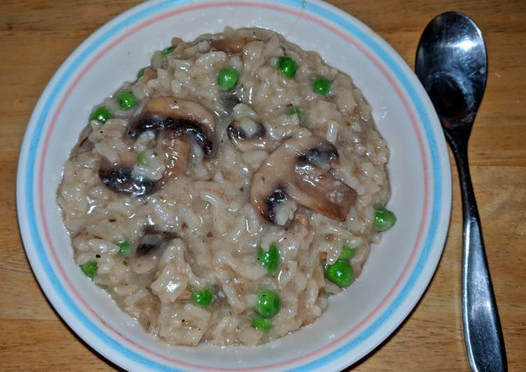 Recipe of Super Quick Mushroom Risotto Instant Pot IP