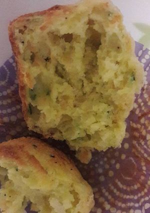 Una foto de Muffins de zanahoria y zapallito