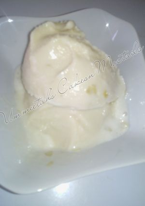 A picture of Apple ice cream.