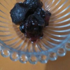 Stuffed strawberry jam chocolate A picture of Stuffed strawberry jam chocolate.