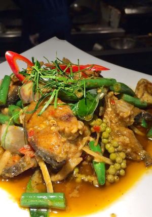 รูปของ ผัดเผ็ดปลาดุก