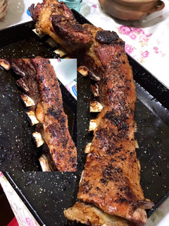 Una foto de Asado al horno como si fuera a la parrilla 👌#FIT