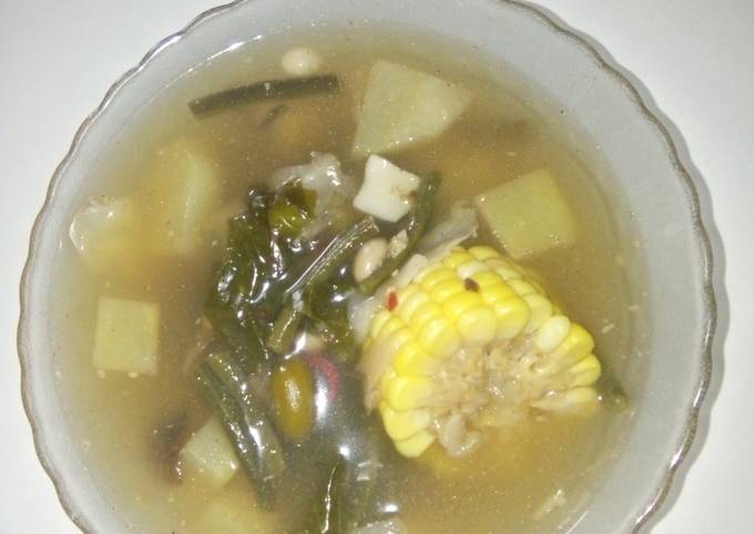 Sayur asem rasa ampera asin asam manis