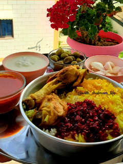عکسی از دستور زرشک پلو با مرغ