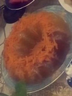 صورة لوصفة كيكة الجزر