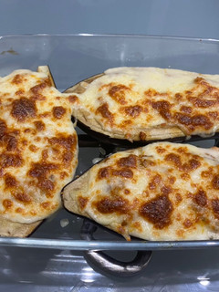 Una foto de Berenjenas rellenas