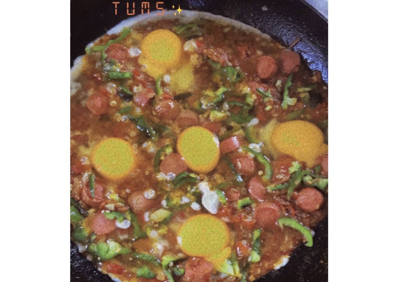 Shakshuka - Arab poached eggs