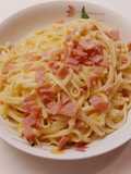 Garlic ham linguini (#417)